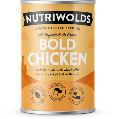 Nutriwolds Bold Chicken 400g Tin