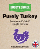 Buddys Choice Purely Turkey 454g