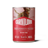 Carnilove Turkey, Reindeer & Wild Boar Tin 400g