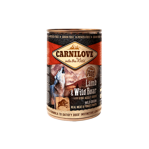 Carnilove Lamb & Wild Boar Tin 400g