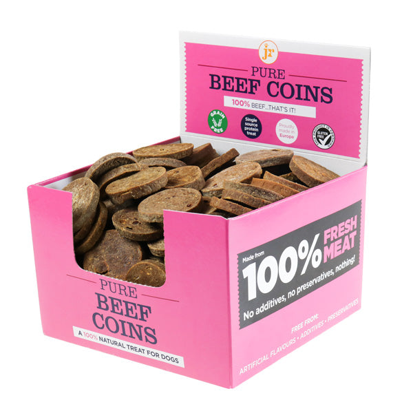Beef Coins – The Slobbery Dog Raw Ltd