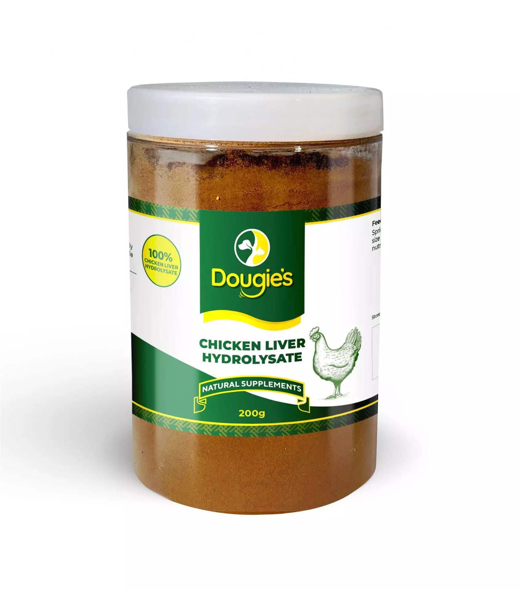 Dougies Chicken Liver Hydrolysate 200g