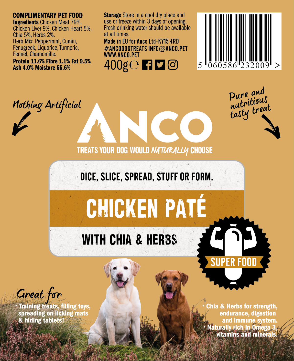 Anco Chicken Pate 400g