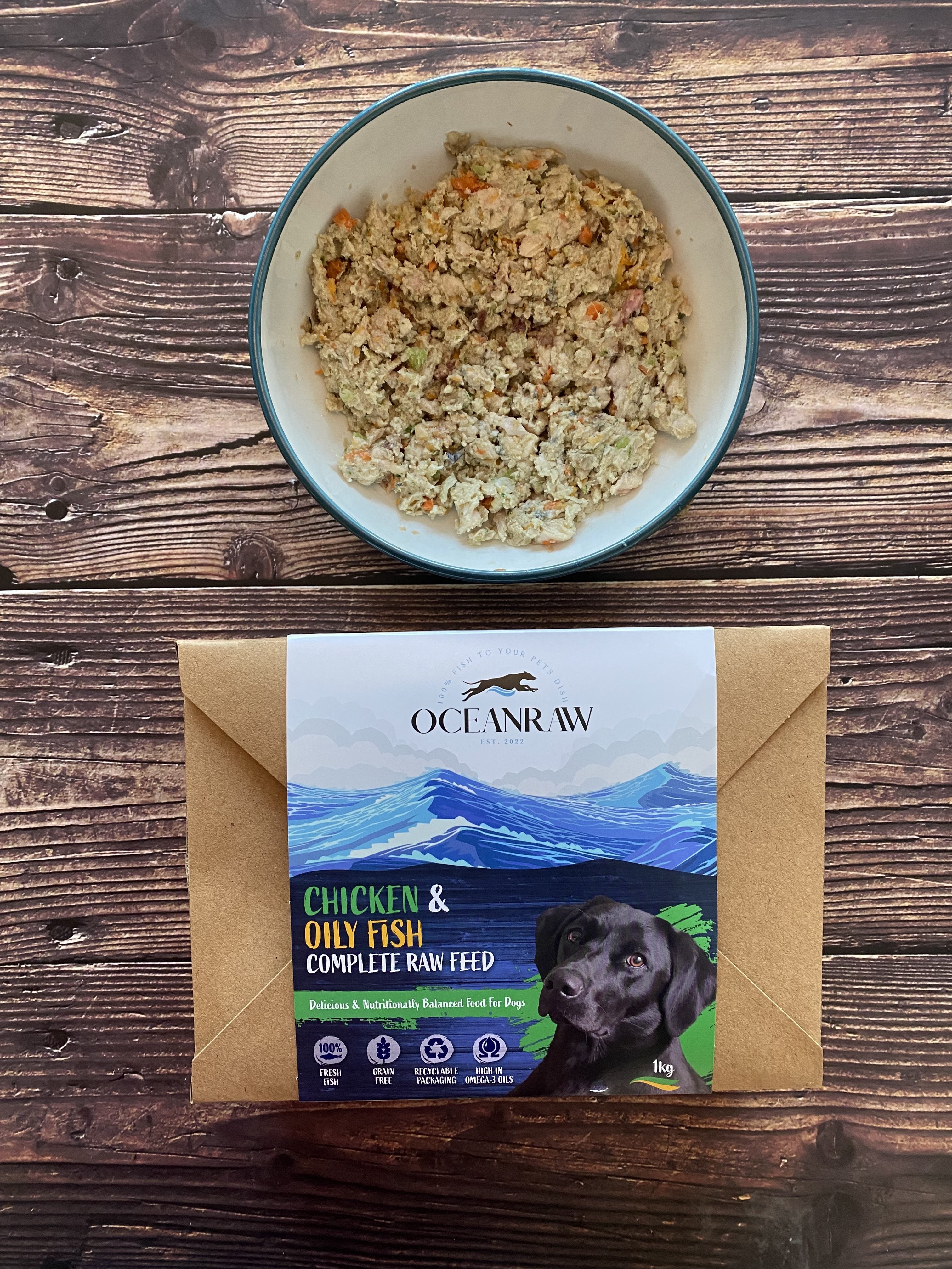 Ocean Raw Chick & Oily Fish Complete 1kg