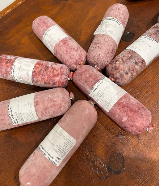TSD ECO 3 Bird Mince 80:10:10 454g – The Slobbery Dog Raw Ltd